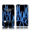 iPod Touch, Touch 2G, Touch 3G 3 Blue Neon Flames Skin